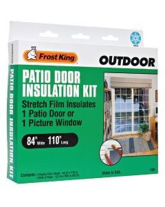 Frost King 84 In. x 110 In. Window Outdoor Stretch Film Kit
