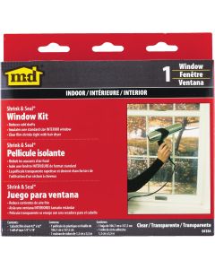 M-D Shrink & Seal 42 In. x 62 In. Indoor Window Insulation Kit