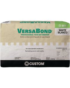 Custom Building Products VersaBond 50 Lb. White Fortified Thin-Set Mortar