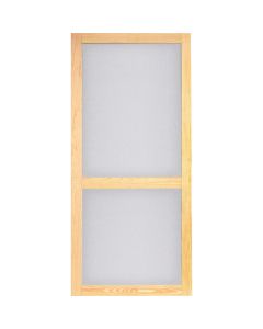 Screen Tight Woodcraft 36 In. W x 80 In. H x 1 In. Thick Natural Wood Screen Door