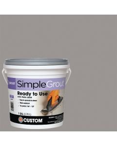 Custom Building Products Simplegrout Gallon Delorean Gray Sanded Tile Grout