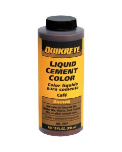 Quikrete Brown 10 Oz Liquid Cement Color