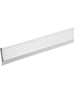 Do it 3 In. x 9 Ft. White Vinyl Top and Side Garage Door Seal with Sweep