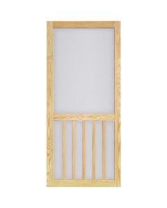 Screen Tight Timberline 32 In. W x 81 In. H x 1 In. Thick Pressure Treated Wood Screen Door