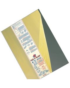 Warp's Flex-O-Glaze 24" x 48" x 0.100 (1/10") Clear Acrylic Sheet
