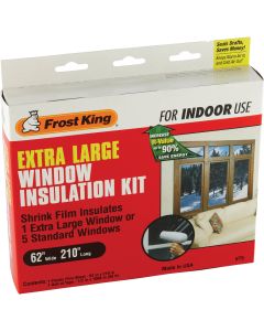 Frost King 62 In. x 210 In. Indoor Shrink Film Window Kit