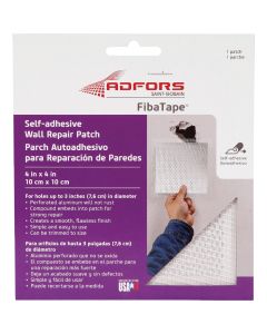 FibaTape 4 In. x 4 In. Wall & Ceiling Self-Adhesive Drywall Patch
