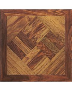 Home Impressions Wood Parquet 12 In. x 12 In. Vinyl Floor Tile (45 Sq. Ft./Box)