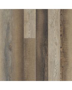 Floorte Pro Paragon Plus 5 In. x 48 In. Brush Oak Vinyl Floor Plank (15 Sq. Ft./Case)