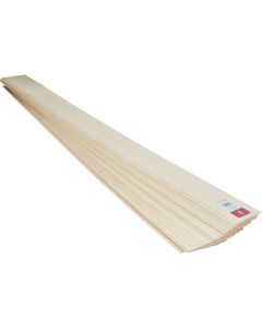 Midwest Products 1/16 In. x 4 In. x 3 Ft. Basswood Board