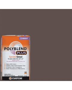 Custom Building Products PolyBlend PLUS 25 Lb. Brown Velvet Sanded Tile Grout