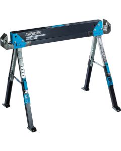 Channellock 39-1/4 to 45-3/4 In. Long Steel Adjustable Sawhorse, 1300 Lb. Capacity