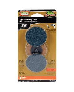 Gator Surface 2 In. 36 Grit Grinding Surface Conditioning Sanding Disc (3-Pack)