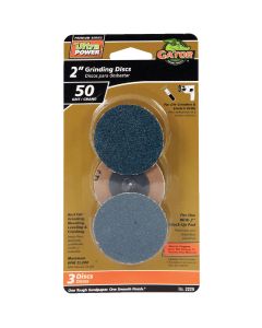 Gator Surface 2 In. 50 Grit Grinding Surface Conditioning Sanding Disc (3-Pack)