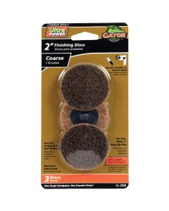 Gator Surface 2 In. Coarse Finishing Surface Conditioning Sanding Disc (3-Pack)