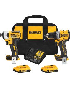 DEWALT 2-Tool 20V MAX XR Lithium-Ion Brushless Drill/Driver & Impact Driver Cordless Tool Combo Kit