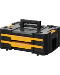 DEWALT TSTAK Case Toolbox with Two Drawers, 16-1/2 Lb. Capacity