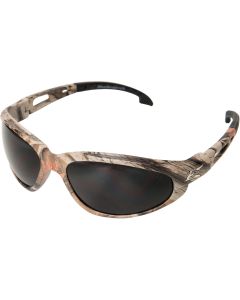 Edge Eyewear Dakura Camouflage Frame Safety Glasses with Smoke Lenses