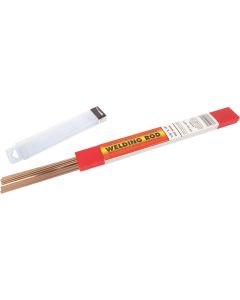 Forney 1/8 In. x 18 In. Super Sil-Flo Brazing Rod, 1/2 Lb.