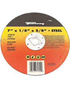 Forney Type 1 7 In. x 1/8 In. x  5/8 In. Steel Cut-Off Wheel