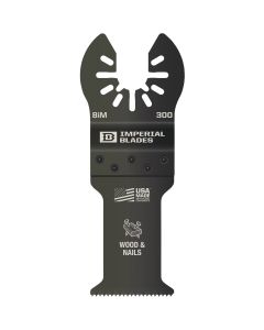 Imperial Blades ONE FIT 18 TPI 1-1/4 In. Wood/Nails Oscillating Blade