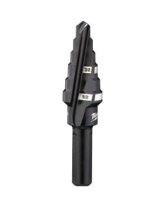 Milwaukee 3/8 In. - 1/2 In. #6 Step Drill Bit, 2 Steps