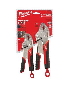 Milwaukee Torque Lock Overmold Grip Locking Pliers Set (2-Piece)