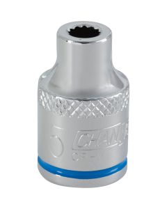 Channellock 3/8 In. Drive 5 mm 12-Point Shallow Metric Socket