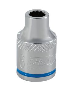 Channellock 3/8 In. Drive 6 mm 12-Point Shallow Metric Socket
