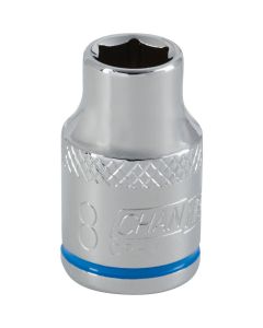Channellock 3/8 In. Drive 8 mm 6-Point Shallow Metric Socket