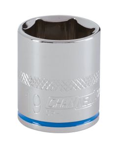 Channellock 3/8 In. Drive 19 mm 6-Point Shallow Metric Socket