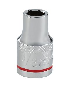 Channellock 1/2 In. Drive 3/8 In. 6-Point Shallow Standard Socket