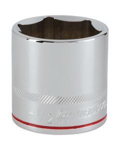 Channellock 1/2 In. Drive 1-1/2 In. 6-Point Shallow Standard Socket