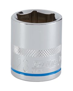 Channellock 1/2 In. Drive 23 mm 6-Point Shallow Metric Socket