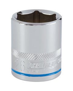 Channellock 1/2 In. Drive 26 mm 6-Point Shallow Metric Socket