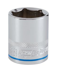 Channellock 1/2 In. Drive 28 mm 6-Point Shallow Metric Socket