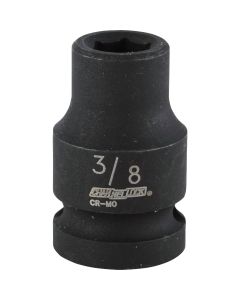 Channellock 1/2 In. Drive 3/8 In. 6-Point Shallow Standard Impact Socket