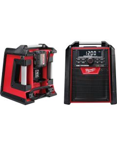 Milwaukee M18 18-Volt Lithium-Ion Bluetooth Cordless Jobsite Radio + Charger (Tool Only)