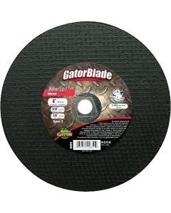 Gator Blade Type 1 8 In. x 3/32 In. x 5/8 In. Metal Cut-Off Wheel
