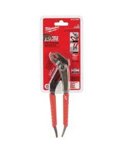 Milwaukee 8 In. Comfort Grip V-Jaw Groove Joint Pliers