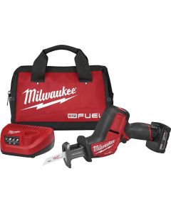 Milwaukee M12 HACKZALL Brushless Cordless Reciprocating Saw Kit with 4.0 Ah Battery & Charger