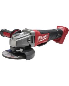 Milwaukee M18 FUEL 18-Volt Lithium-Ion 4-1/2 In. - 5 In. Brushless Cordless Angle Grinder with Paddle Switch, No-Lock (Tool Only)