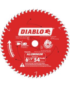 Diablo 6-1/2 In. 54-Tooth Aluminum Circular Saw Blade