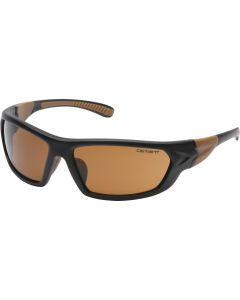 Carhartt Carbondale Black & Tan Frame Safety Glasses with Bronze Lenses