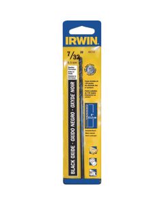 Irwin 7/32 In. x 6 In. M-2 Black Oxide Extended Length Drill Bit