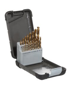 Do it Best 21-Piece Titanium Drill Bit Set, 1/16 In. thru 3/8 In.