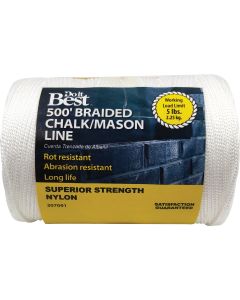 Do it Best 500 Ft. Braided Nylon Chalk/Mason Line