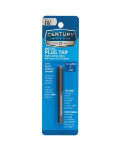 Century Drill & Tool 8.0x1.00 Carbon Steel Metric Tap