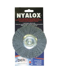 Dico Nyalox 4 In. Extra Coarse Drill-Mounted Wire Brush