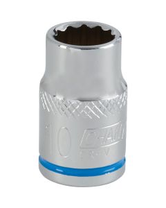 Channellock 3/8 In. Drive 10 mm 12-Point Shallow Metric Socket
